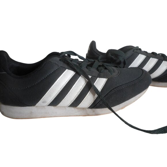 Adidas Womens Black Pink Racer Size 8.5 US Casual Athletic Shoes Sneakers - Picture 4 of 7